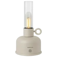Lampă LED Forever Light Vintage Petroleum Beige