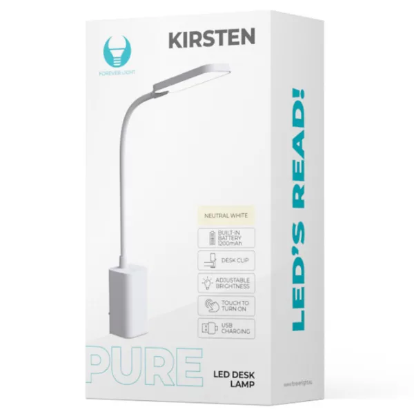 Lampă de masă Forever Light PURE Kirsten White photo 4