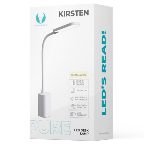Lampă de masă Forever Light PURE Kirsten White photo 4