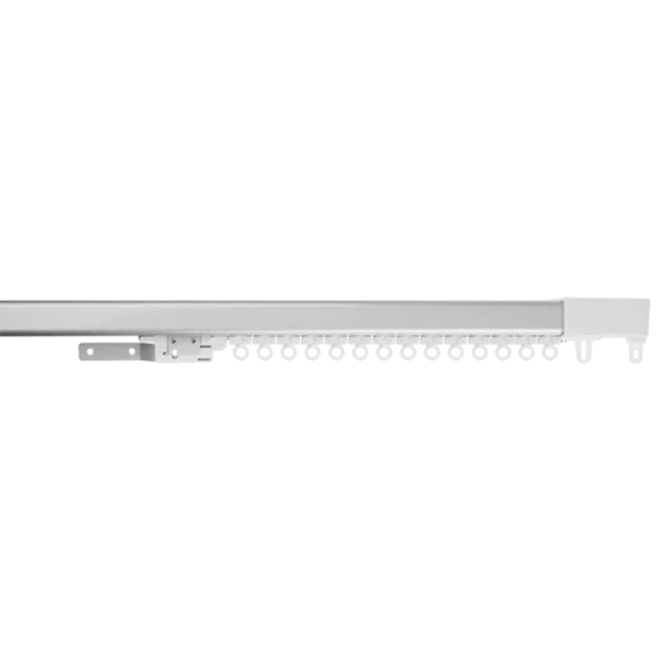 Bară telescopică pentru perdele Aqara Telescopic Track (2.5-4.5m) White photo 1