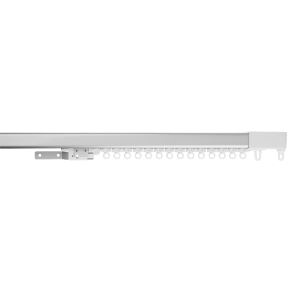 Bară telescopică pentru perdele Aqara Telescopic Track (2.5-4.5m) White photo 1