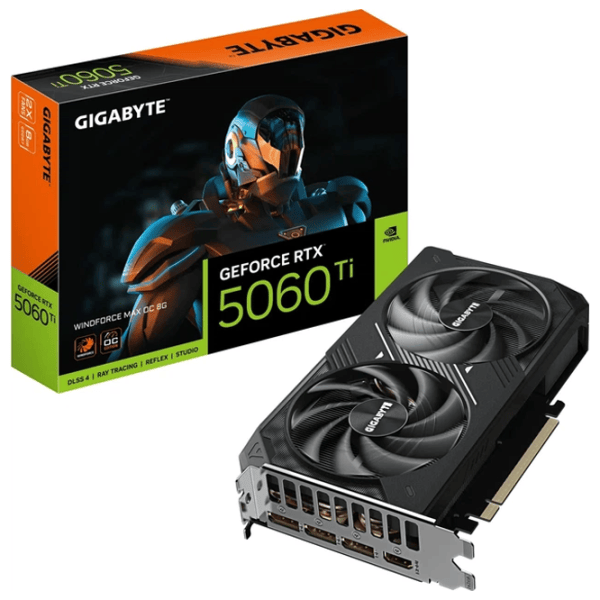 Placă video Gigabyte GeForce RTX 5060 Ti WINDFORCE MAX OC PCI Express x16 5.0 / 8 GB photo 10