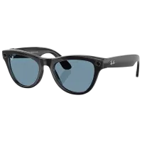 Ochelari smart Ray-Ban Meta Skyler Black Fără fir / Transparent photo 2