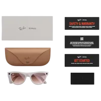 Ochelari smart Ray-Ban Meta Skyler Black Fără fir / Transparent photo 8