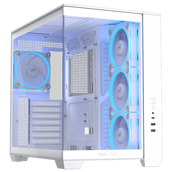 Carcasă Asus A32 PLUS TG Mid Tower / White photo 1