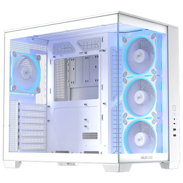 Carcasă Asus A32 PLUS TG Mid Tower / White photo 2