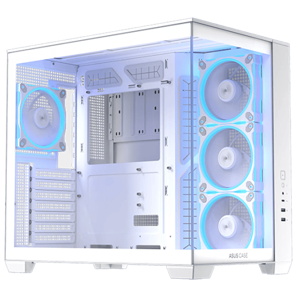 Carcasă Asus A32 PLUS TG Mid Tower / White photo 2