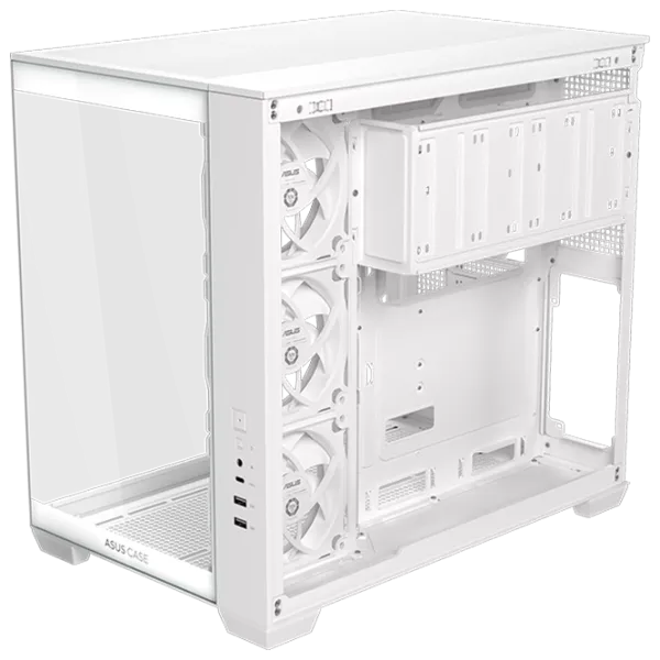 Carcasă Asus A32 PLUS TG Mid Tower / White photo 10