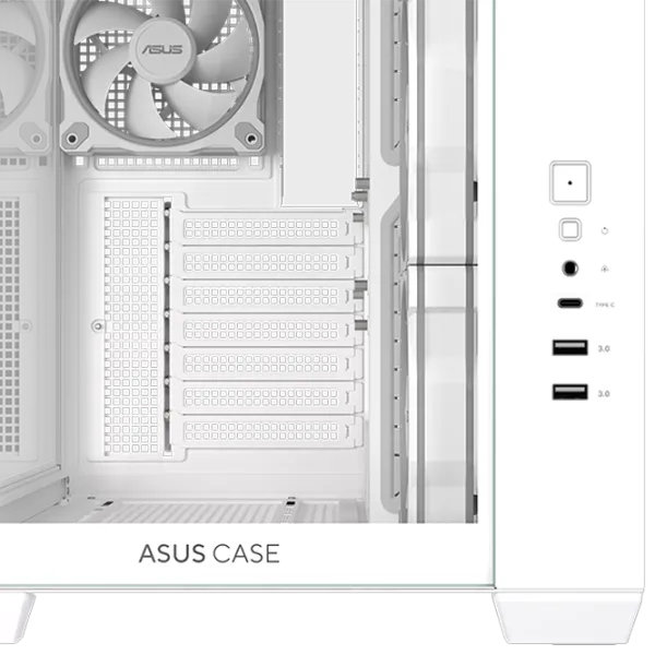 Carcasă Asus A32 PLUS TG Mid Tower / White photo 13