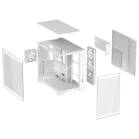 Корпус Asus A32 PLUS TG Mid Tower / Белый photo 15