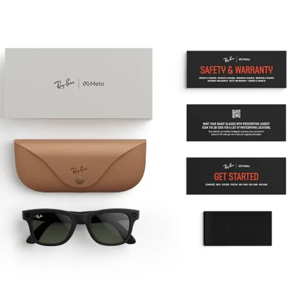 Смарт очки унисекс Ray-Ban Meta Wayfarer Пластик / Черный photo 6