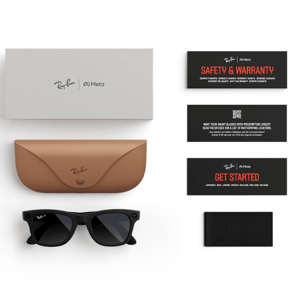 Смарт очки унисекс Ray-Ban Meta Wayfarer Пластик / Черный photo 5