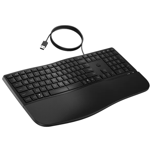 Tastatură HP 480 Comfort Cu fir / Black photo 4
