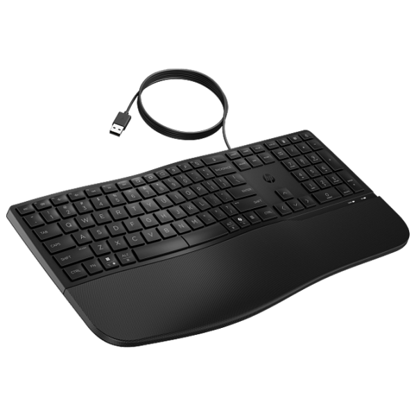 Tastatură HP 480 Comfort Cu fir / Black photo 4