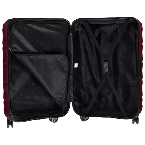 Valiză Ground Azzurro 40l/ Burgundy photo 5