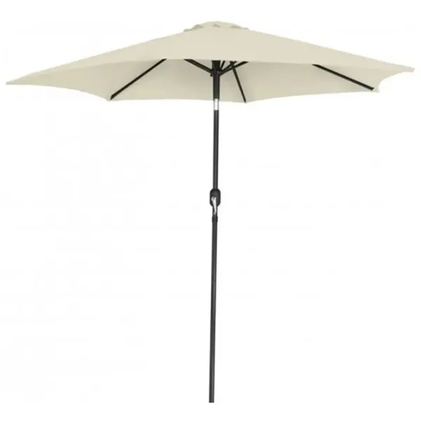 Зонт садовый GardenLine GAO5347 Черный Бежевый photo 1