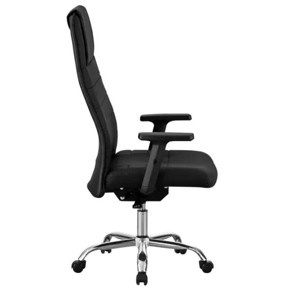 Fotoliu de birou Xenos Bratislava Piele artificială/ Black Gray photo 2