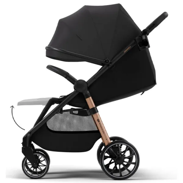Детская коляска KinderKraft Grande 2 KSGRAN02BLK0000/ Черный photo 4