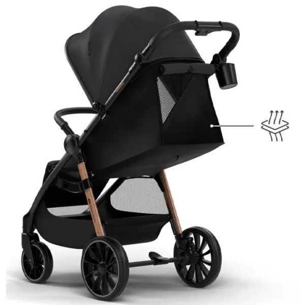 Детская коляска KinderKraft Grande 2 KSGRAN02BLK0000/ Черный photo 5