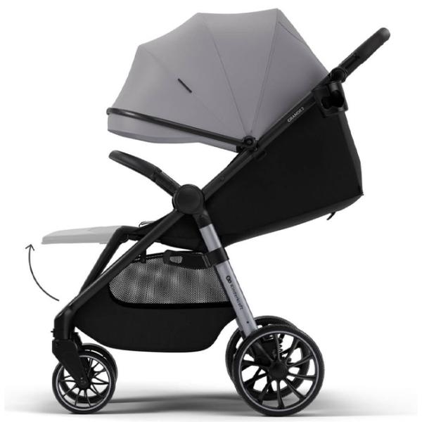 Детская коляска KinderKraft Grande 2 KSGRAN02GRY0000/ Серый photo 5