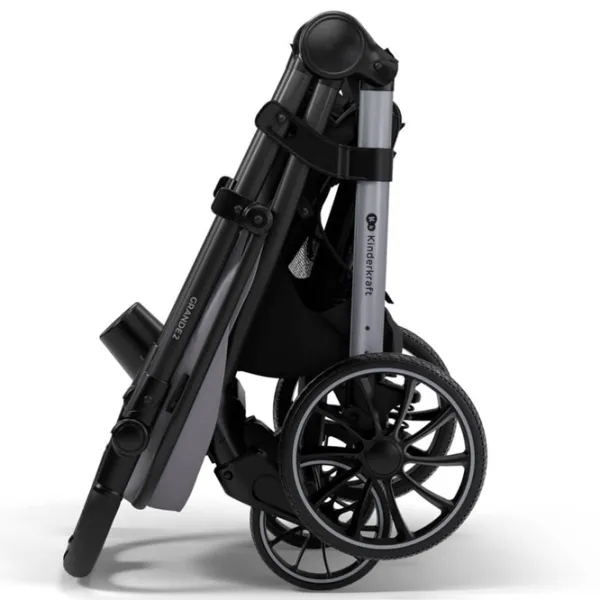 Детская коляска KinderKraft Grande 2 KSGRAN02GRY0000/ Серый photo 7