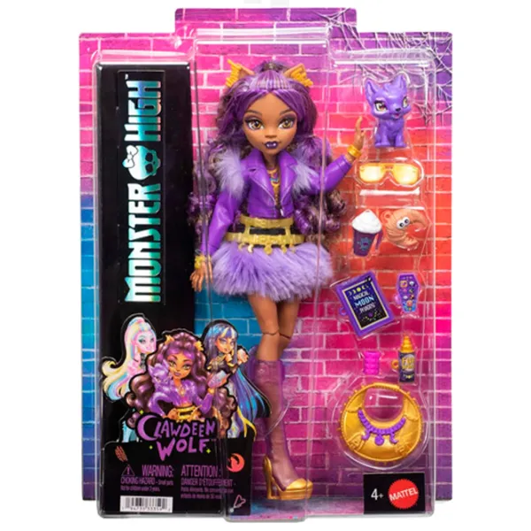 Păpușă Monster High Clawdeen Wolf JHK30 model / 4+ photo 3