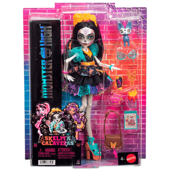 Кукла Monster High Skelita Calaveras JHK34 модель / 4+ photo 2