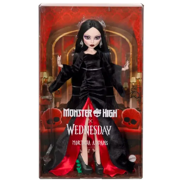 Кукла Monster High Morticia Addams JLK99 Персонаж из мультфильма / 4+ photo 3