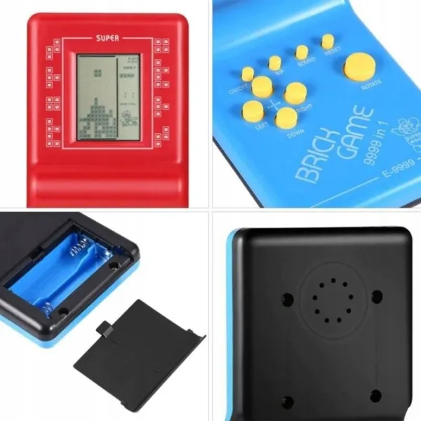 Портативная игровая консоль Telcon Retro Tetris Game  6+ / Разноцветный Синий photo 5