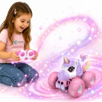 Машинка Maxlife Unicorn MXRC-600 / 2.4 ГГц / White Розовый photo 5