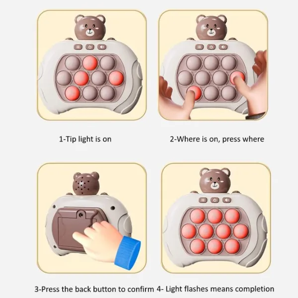 Электронный попит Telcon Teddy Коричневый / 3+ photo 3