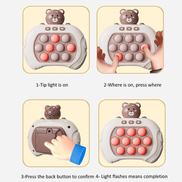 Электронный попит Telcon Teddy Коричневый / 3+ photo 3