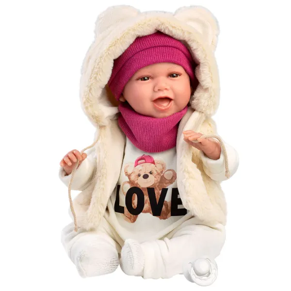Кукла Llorens Sonridas Osito Love 74142 малыш / 3+ photo 4