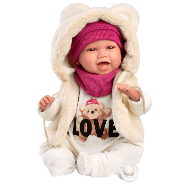 Кукла Llorens Sonridas Osito Love 74142 малыш / 3+ photo 4