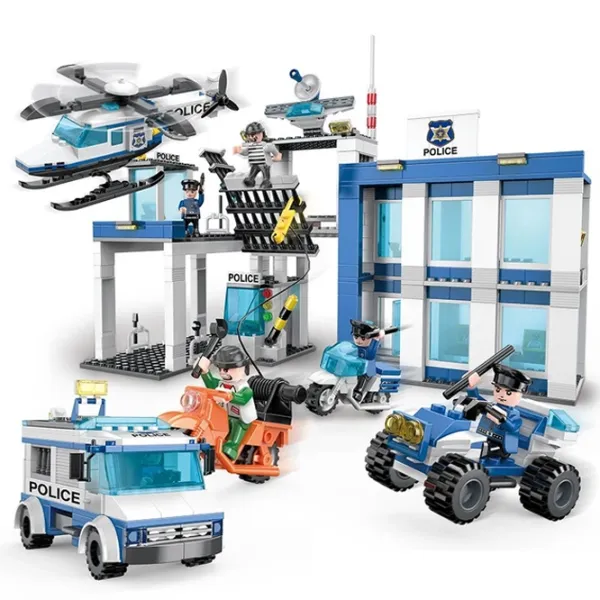 Конструктор HD Toys D1R7/11/10 Классический/ Синий photo 3