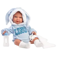 Кукла Llorens Lino Vestido Azul 74509 малыш / 3+