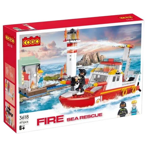Constructor HD Toys D1R7/9 Pompieri/ Red photo 1