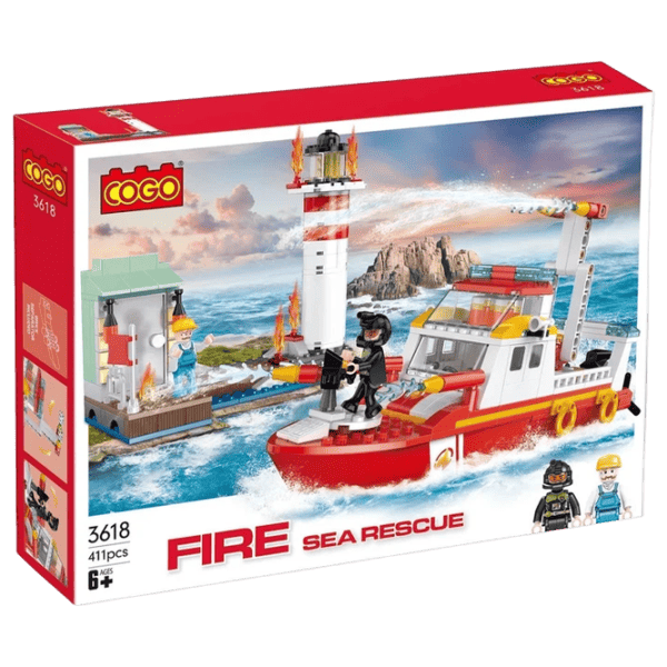 Constructor HD Toys D1R7/9 Pompieri/ Red photo 1