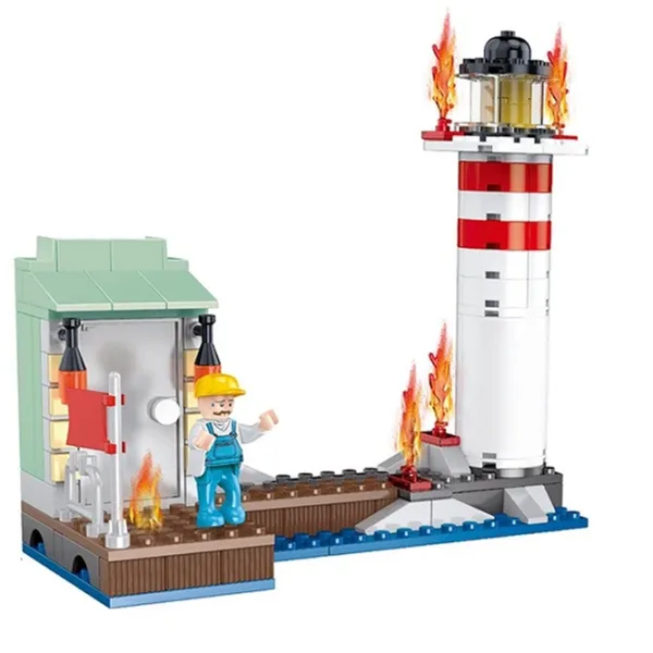 Constructor HD Toys D1R7/9 Pompieri/ Red photo 2