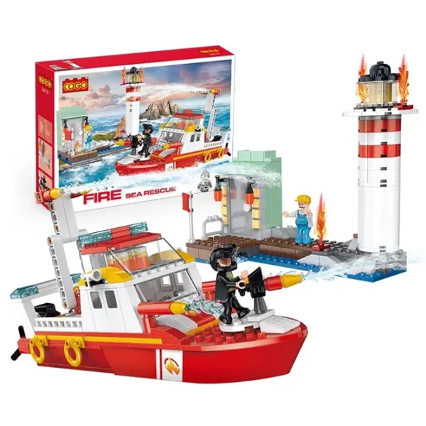 Constructor HD Toys D1R7/9 Pompieri/ Red photo 3