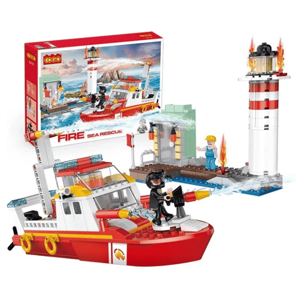 Constructor HD Toys D1R7/9 Pompieri/ Red photo 3