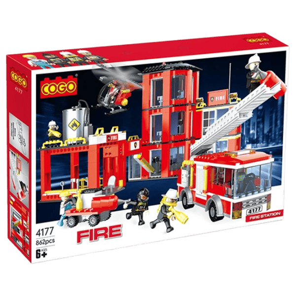 Constructor HD Toys D1R7/8 Pompieri/ Red photo 1