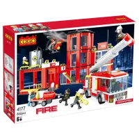 Constructor HD Toys D1R7/8 Pompieri/ Red
