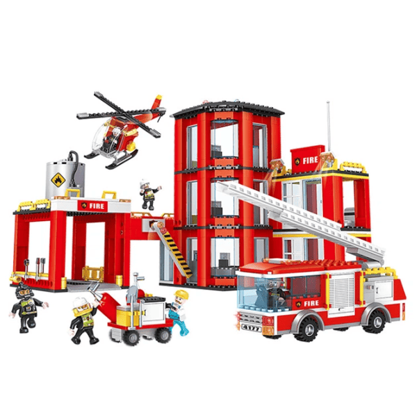 Constructor HD Toys D1R7/8 Pompieri/ Red photo 2