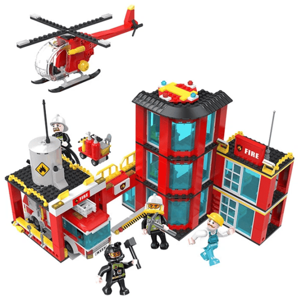 Constructor HD Toys D1R7/8 Pompieri/ Red photo 3