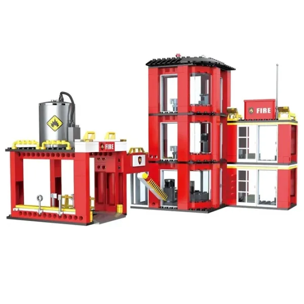 Constructor HD Toys D1R7/8 Pompieri/ Red photo 4