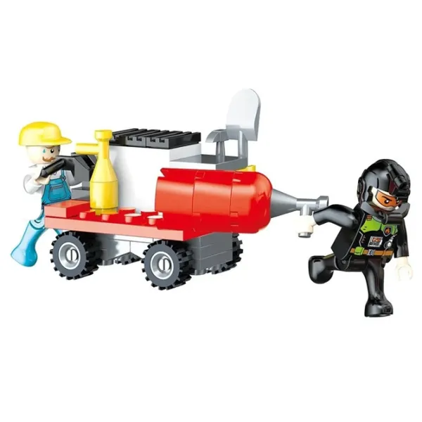 Constructor HD Toys D1R7/8 Pompieri/ Red photo 7