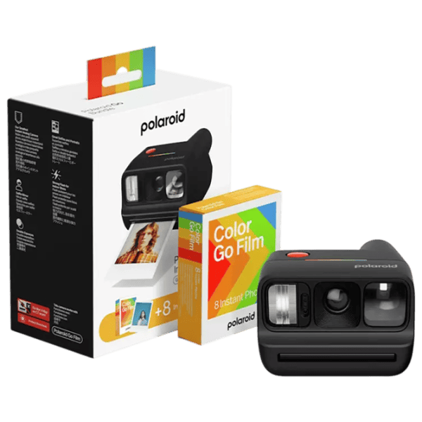 Фотоаппарат моментальной печати Polaroid Go Gen 3 E-Box Bundle (8 Shots)  / Черный photo 1
