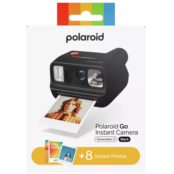 Фотоаппарат моментальной печати Polaroid Go Gen 3 E-Box Bundle (8 Shots)  / Черный photo 2