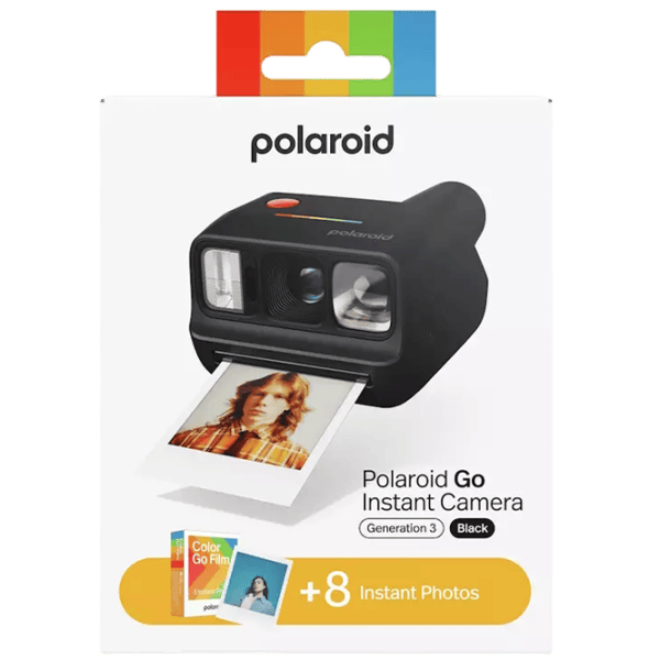 Фотоаппарат моментальной печати Polaroid Go Gen 3 E-Box Bundle (8 Shots)  / Черный photo 2